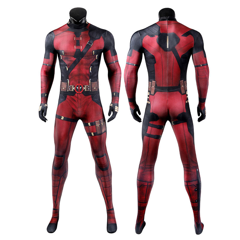 Deadpool 3 Wade Wilson Jumpsuit Cosplay Costume — Deadpool Halloween Costume 2026