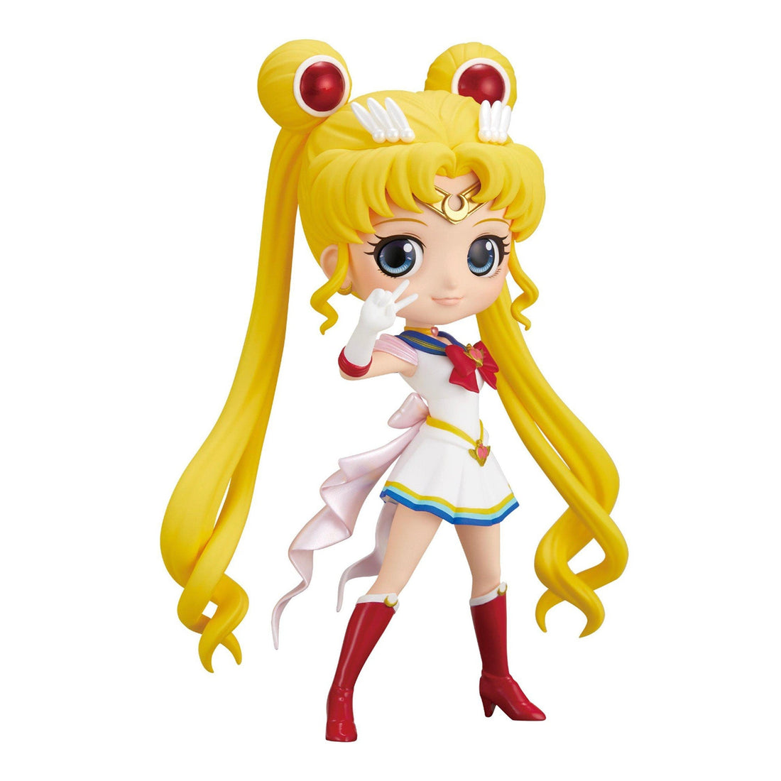 Q Posket: Sailor Moon Eternal - Super Sailor Moon Ver. A Figure — Where Can You Buy Q Posket Collectibles? Sailor Moon, Demon Slayer, Disney and What Each One Costs (2026)