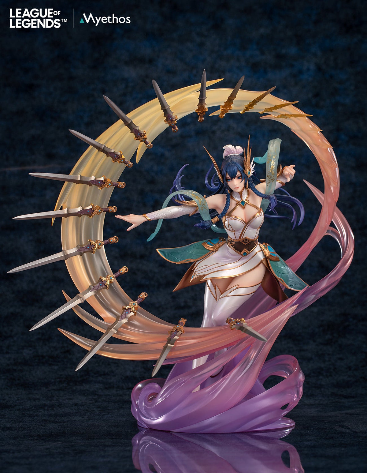 League of Legends Divine Sword Irelia 1/7 Scale Figure — side view