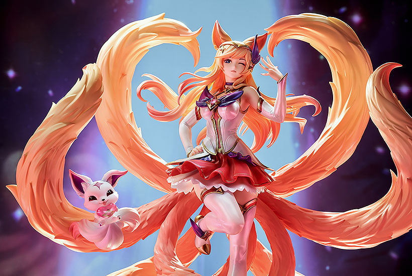 League of Legends Star Guardian Ahri 1/7 Complete Figure — back view