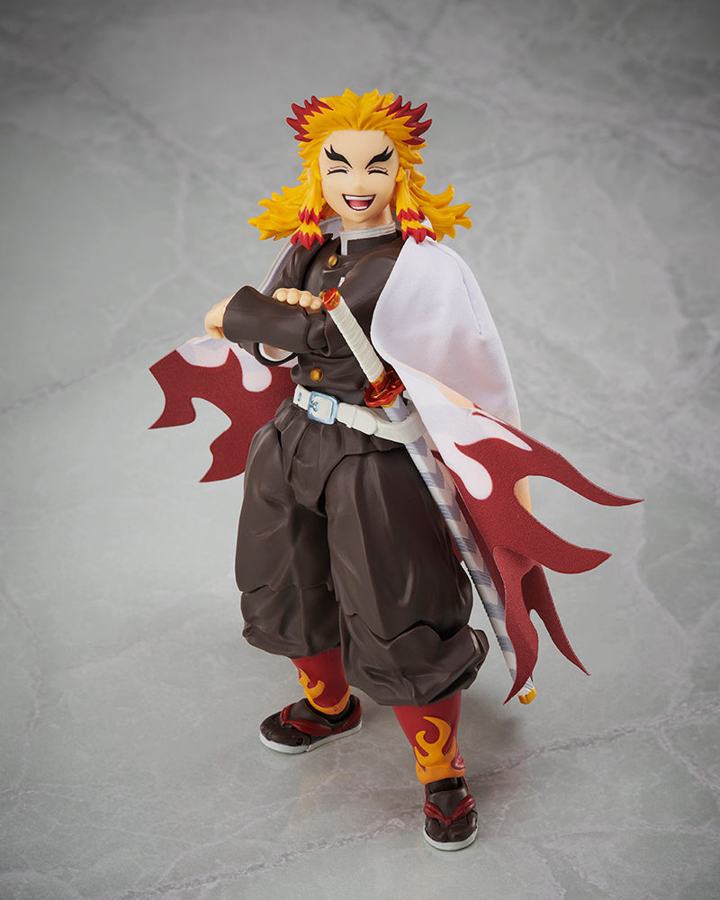Demon Slayer BUZZmod. Figure 3-Pack — Rengoku Ver.2, Muichiro Tokito & Nezuko (Demon Advancing Ver.)