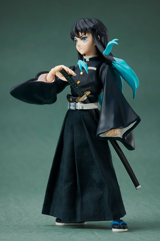 Demon Slayer: Kimetsu no Yaiba [BUZZmod.] Muichiro Tokito Action Figure — side view