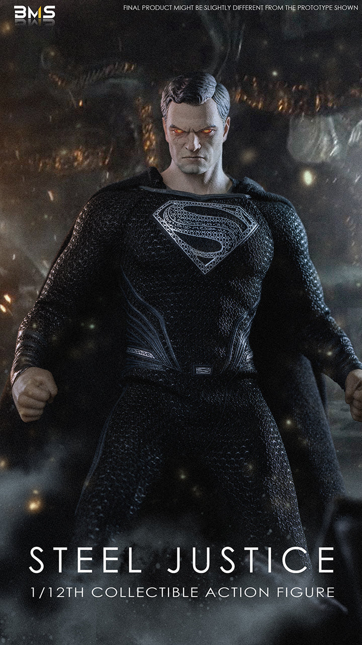 Steel Justice 1/12 Collectible Action Figure — side view