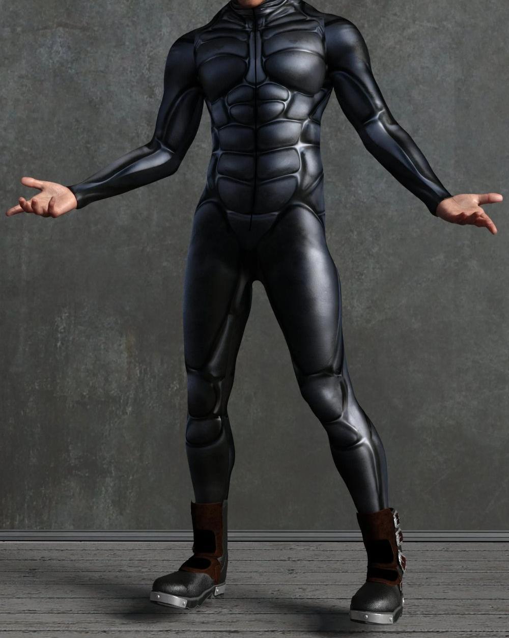 3D Digital Printed Cosplay One-piece Costume — Designs VV017, VV018, VV023 & More — back view