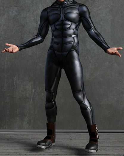3D Digital Printed Cosplay One-piece Costume — back view