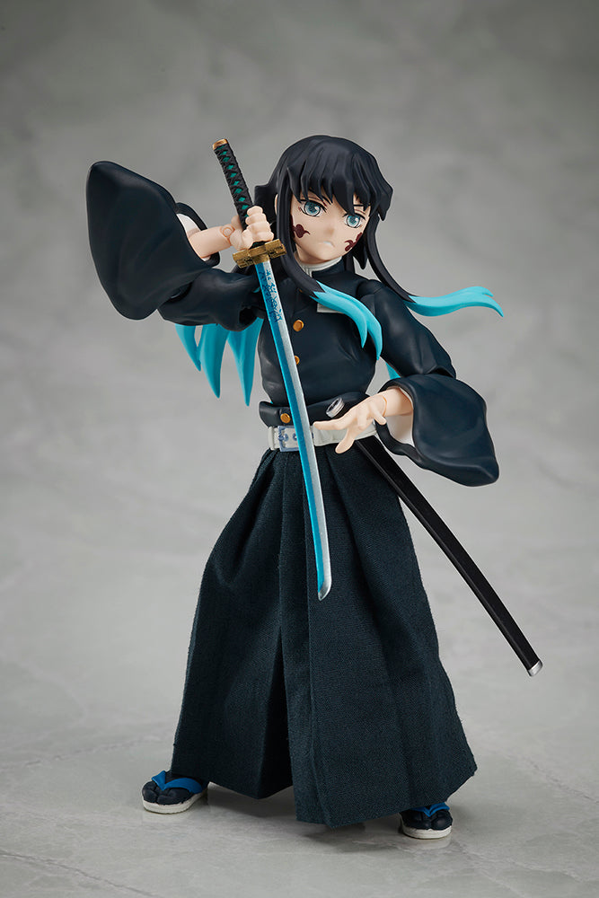 Demon Slayer: Kimetsu no Yaiba [BUZZmod.] Muichiro Tokito Action Figure — packaging