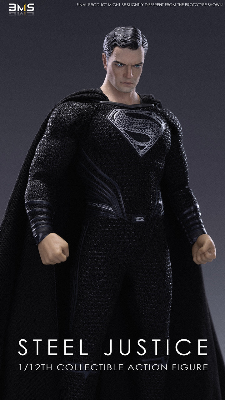 Steel Justice 1/12 Collectible Action Figure — scale reference