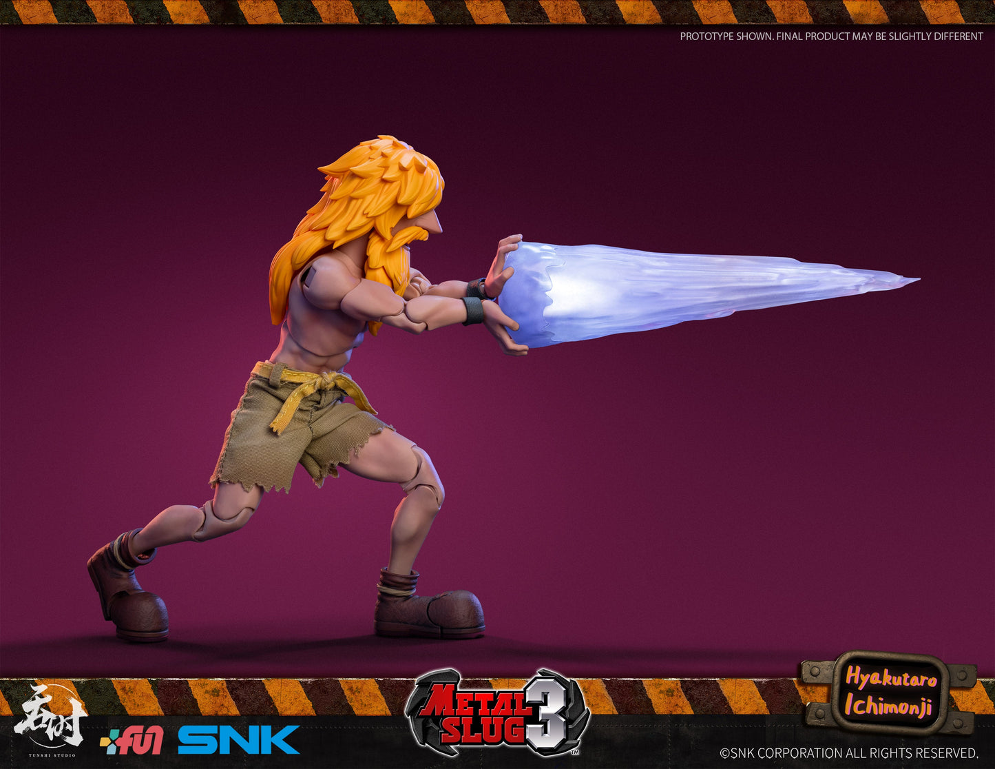 METAL SLUG 3  HYAKUTARO ICHIMONJI 1/12TH ACTION FIGURE BY TUNSHI STUDIO & SNK - Magic Stories