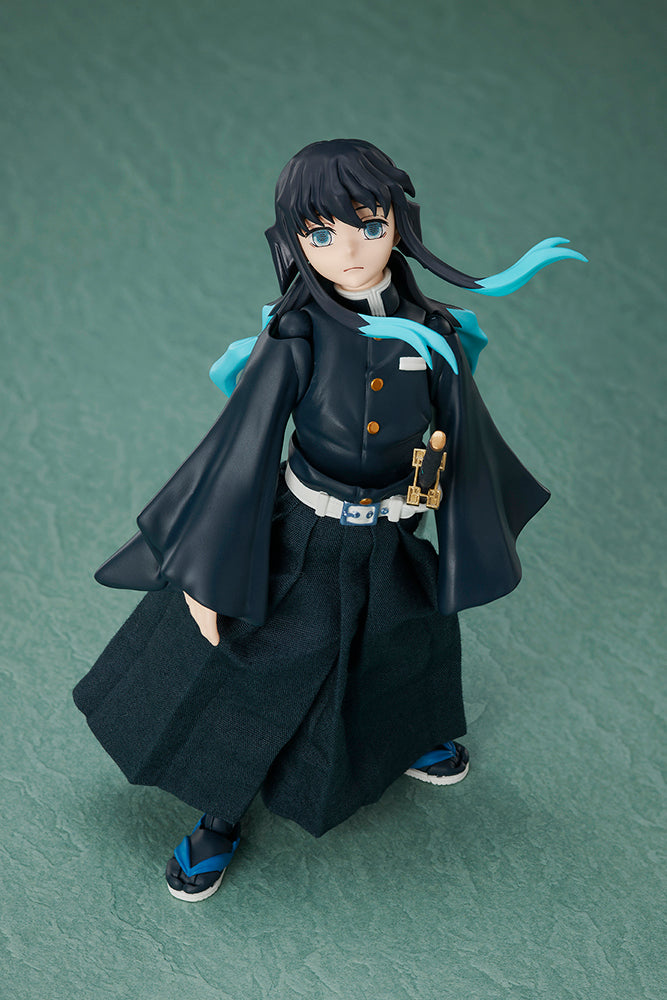 Demon Slayer: Kimetsu no Yaiba [BUZZmod.] Muichiro Tokito Action Figure — back view