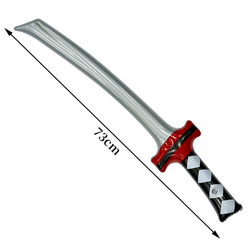 Inflatable Thickened Laser Sword Toy — back view