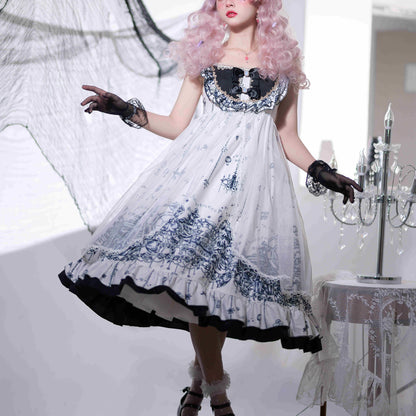 Japanese Gothic Jsk Lolita Dress Halloween Amusement Park Dark — packaging