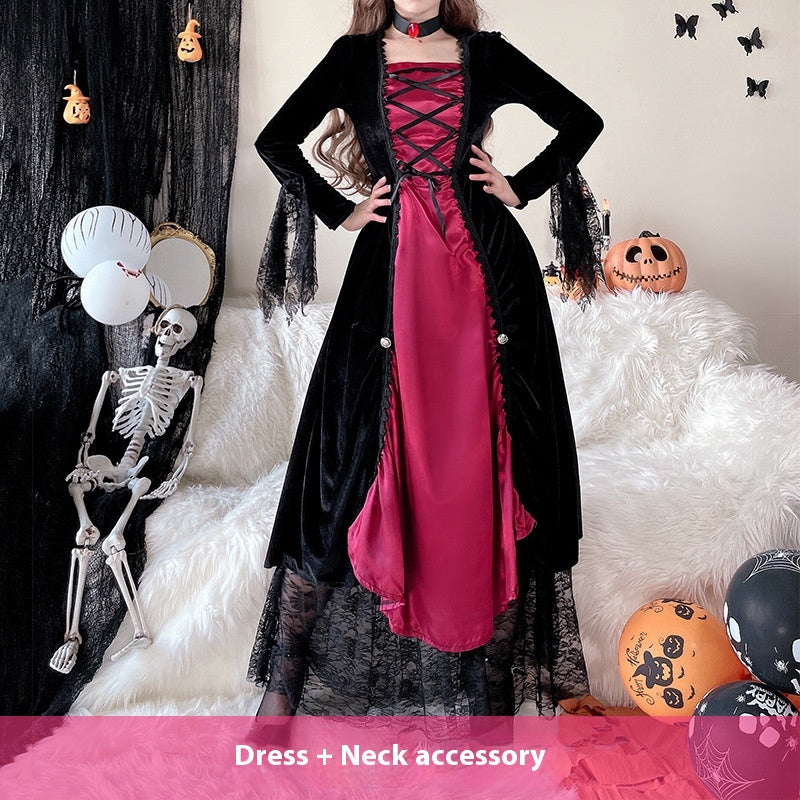Role-playing Witch Costume Ghost Queen Performance Costume — detail