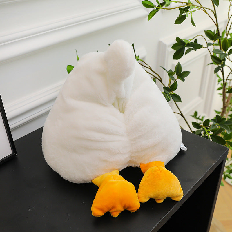 Healing-style Duck-butt Plush Tissue Box | Magic Stories