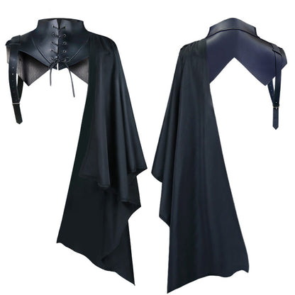 Halloween Party Demon Costume Retro Cape — scale reference