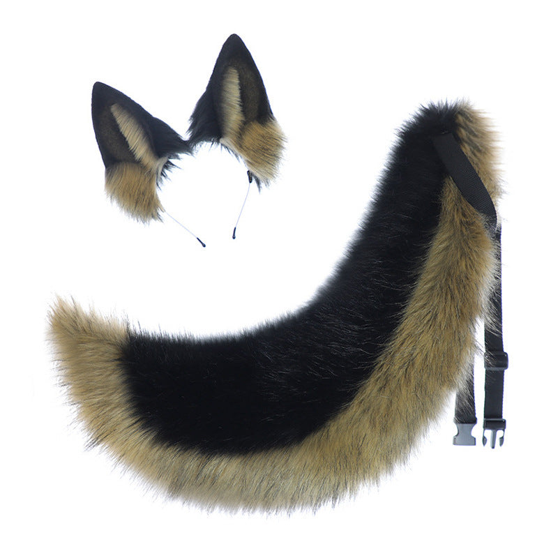 Handmade Anime Animal Ears Headband — side view