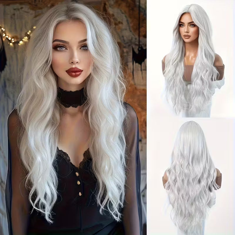 Cosplay Wig Multicolour Women Curls Wavy | Magic Stories