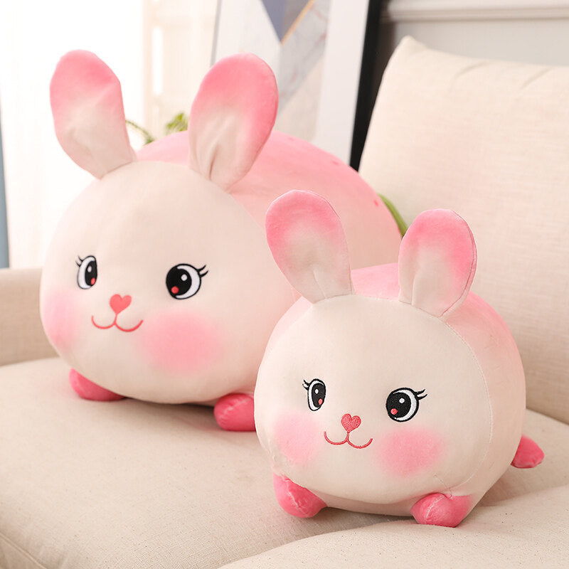 Household Lovely Strawberry Rabbit Plush Toy | Magic Stories
