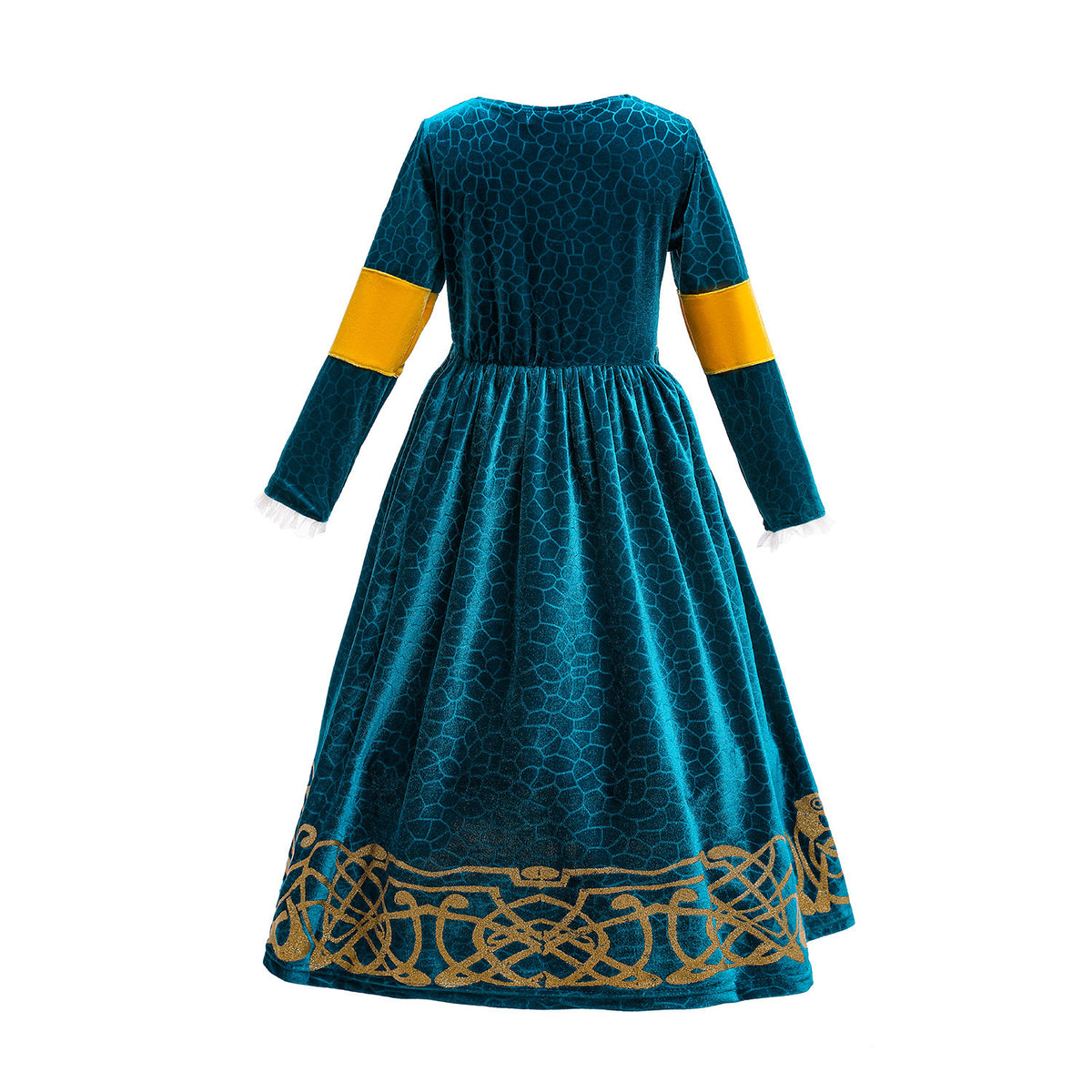 Girls Dress Brave Legend Princess Melinda Dress Halloween Cosplay Performance Dress — side view