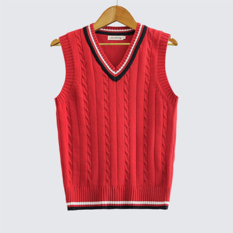School Uniform Sweater Vest Performance Costume — packaging