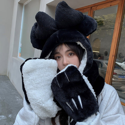 Butterfly Plush Multifunctional Hat Scarf | Magic Stories