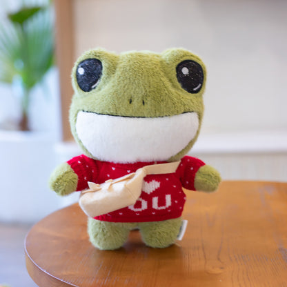 Cute Little Frog Doll Plush Toys — detail