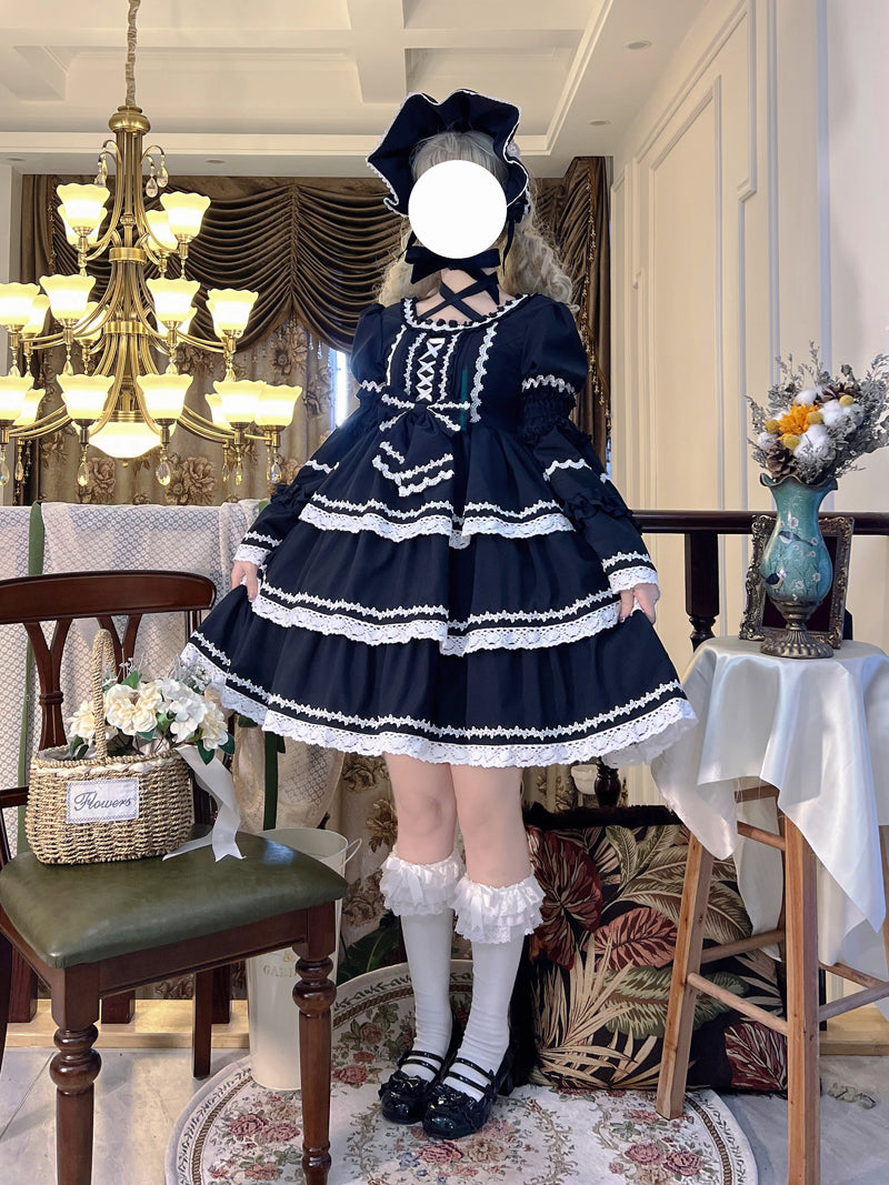 New Lolita Rococo Short Sleeve Detachable | Magic Stories