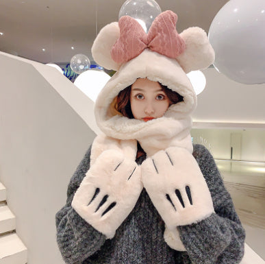 Butterfly Plush Multifunctional Hat Scarf | Magic Stories