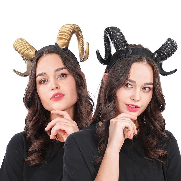 New Halloween COSPLAY Dress Up Punk Headband — back view
