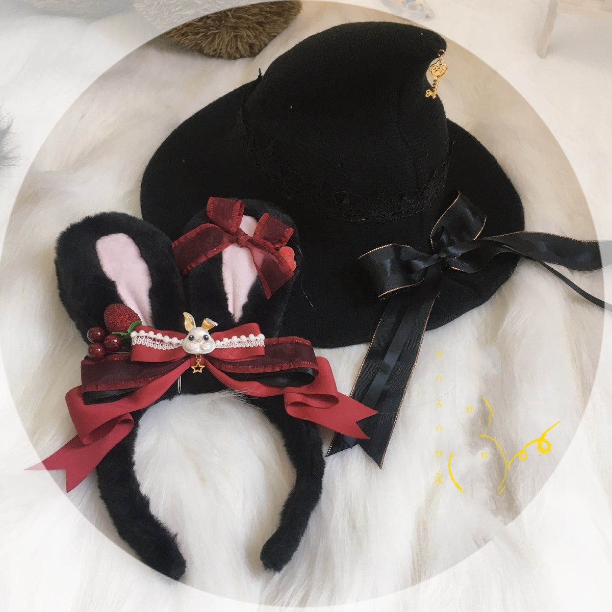 Element Witch Hat Daily Lolita Style Knitted | Magic Stories