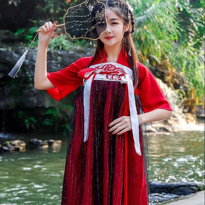Hanfu Female Super Fairy Chinese Style Suit | Magic Stories