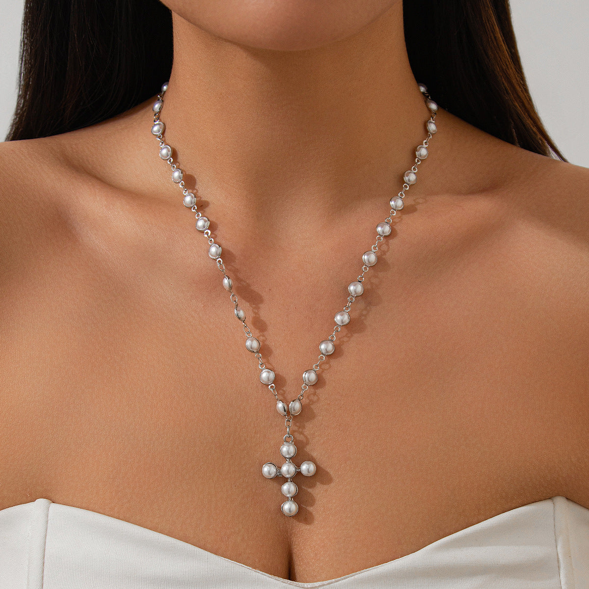 Gothic Cross Alloy Pendant Necklace Fashion | Magic Stories