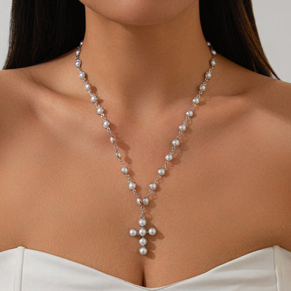 Gothic Cross Alloy Pendant Necklace Fashion | Magic Stories