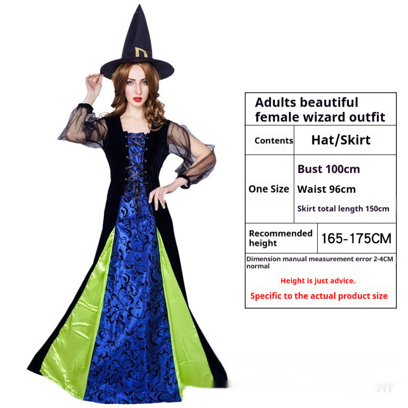 Halloween Costume Witch Vampire Dress Up Party — back view