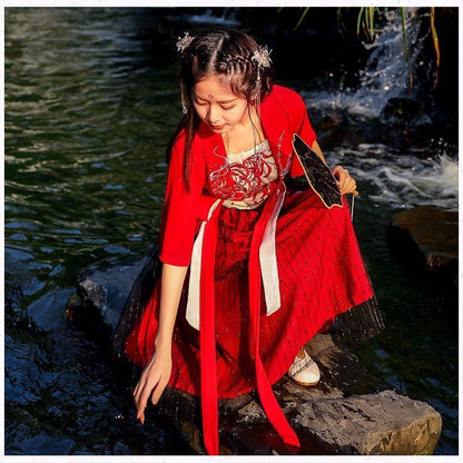 Hanfu Female Super Fairy Chinese Style Suit | Magic Stories