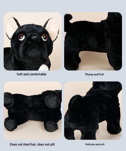 Black Plush Doll With Mesh Bag | Magic Stories