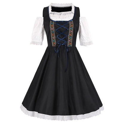 German Halloween Costume Maid Costume — packaging