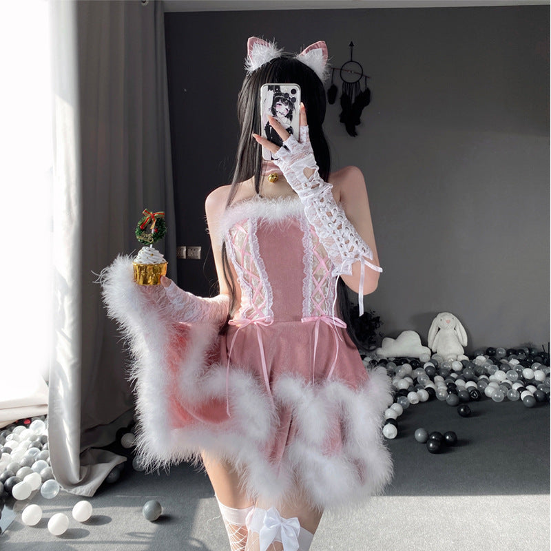 Christmas Uniform Suit Bunny Cos Costume | Magic Stories