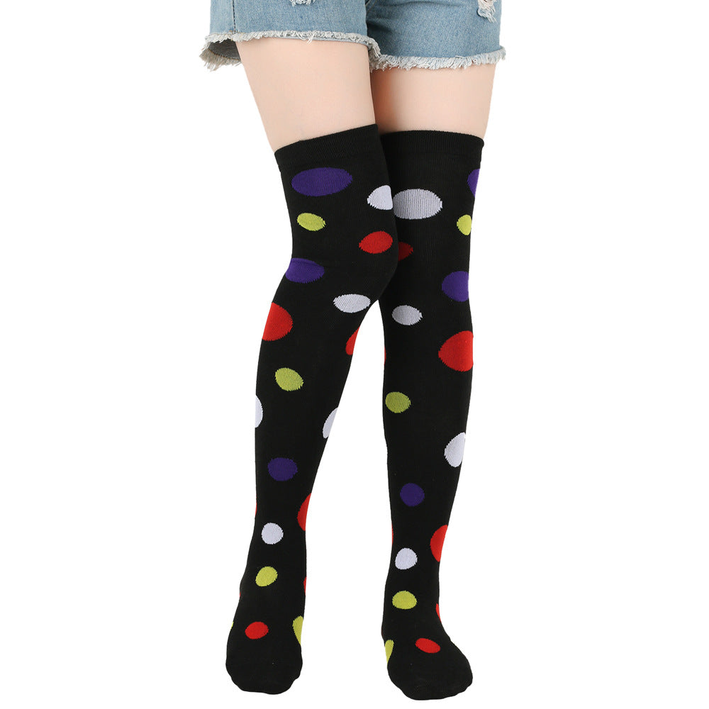 Clown Stockings Dot Halloween Costume | Magic Stories