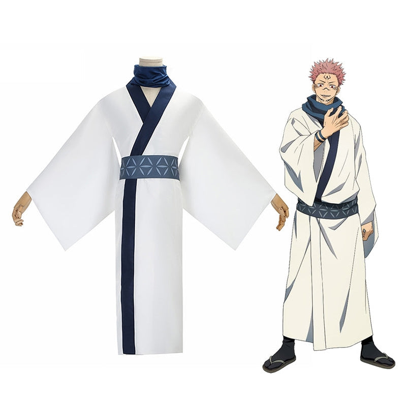 Jujutsu Kaisen Ryomen Sukuna Kimono Outfits Cosplay Costume - Magic Stories