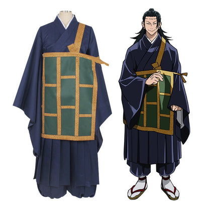Jujutsu Kaisen Trio Cosplay Set — Gojo + Geto + Yuji — back view