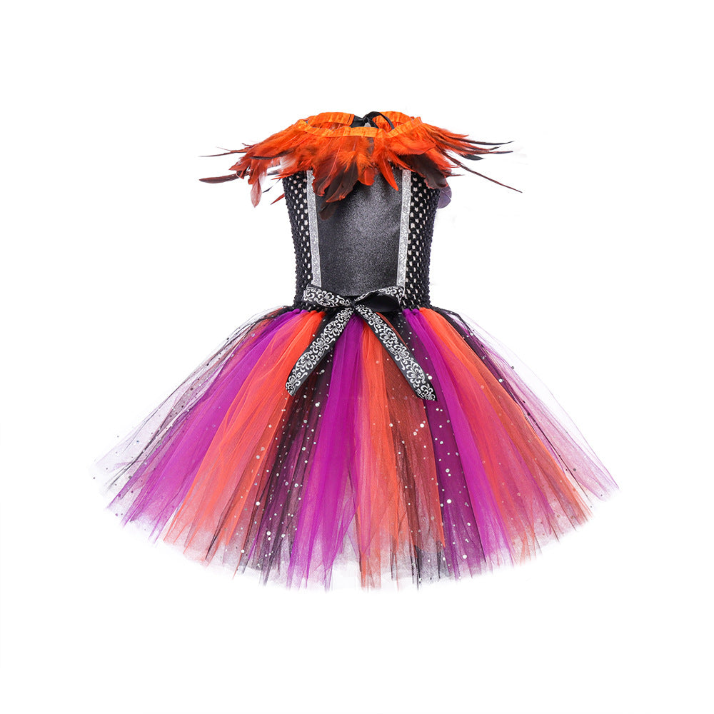 Halloween Children's Costume Witch Cosplay Clothes — packaging