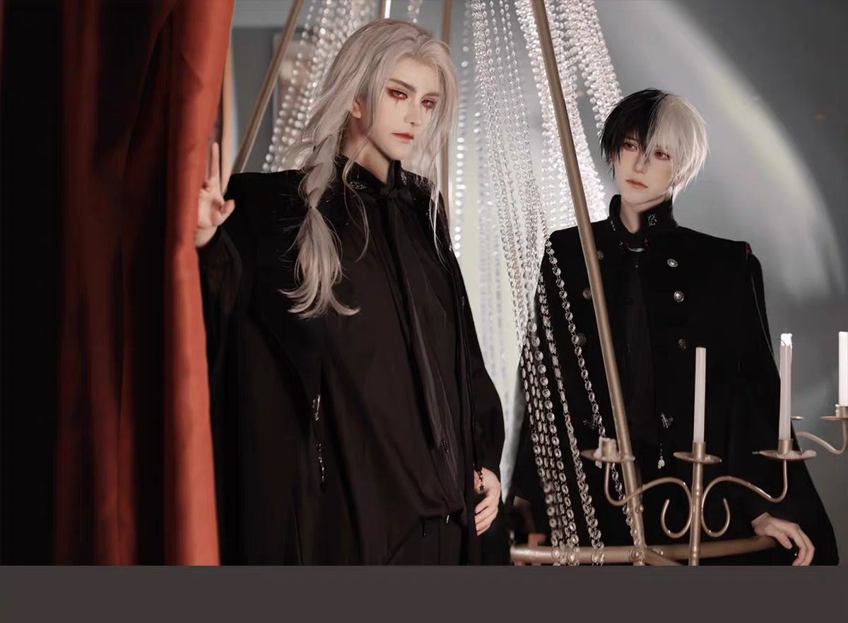 Monarch Black Cloak Costume Cos Japanese | Magic Stories