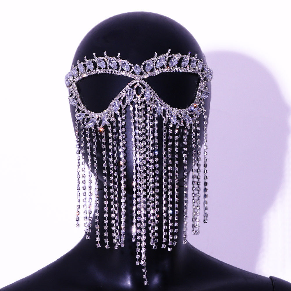 Halloween Masquerade Zircon Catwoman Mask | Magic Stories