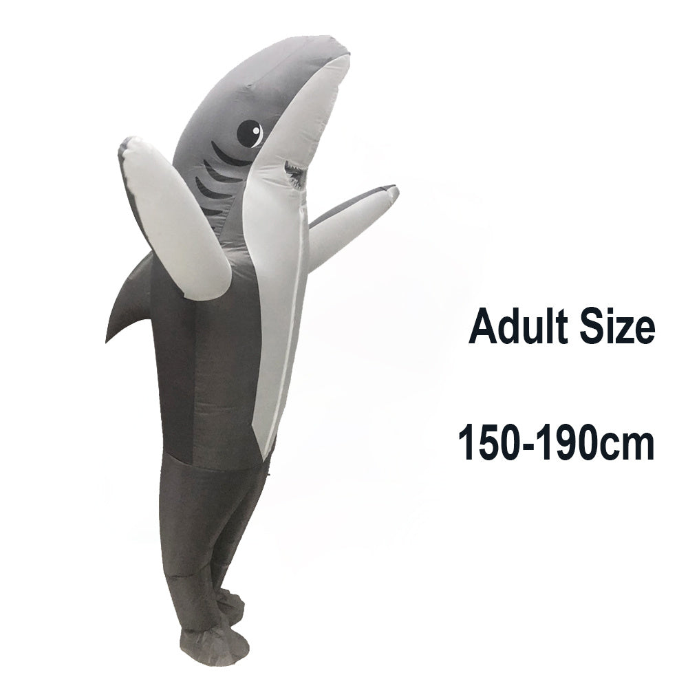 Trump on a Chair Inflatable Costume — scale reference