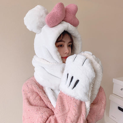 Butterfly Plush Multifunctional Hat Scarf | Magic Stories