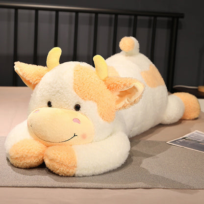 Cute Lying Cow Pillow Plush Toy Doll | Magic Stories