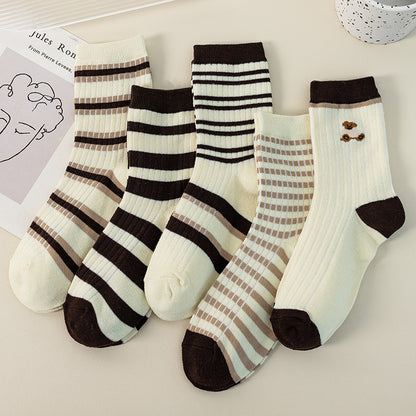 Female Cartoon Fruit Thigh High Socks | Magic Stories