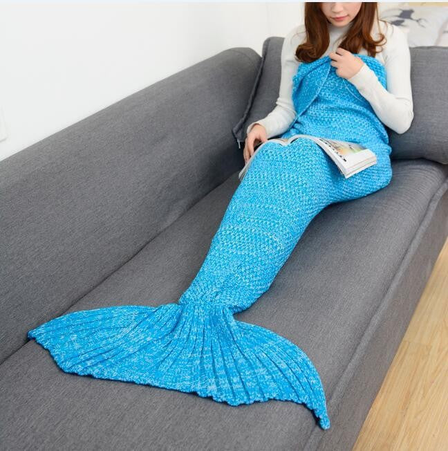 Mermaid Woolen Wool Knitted Fish Tail | Magic Stories