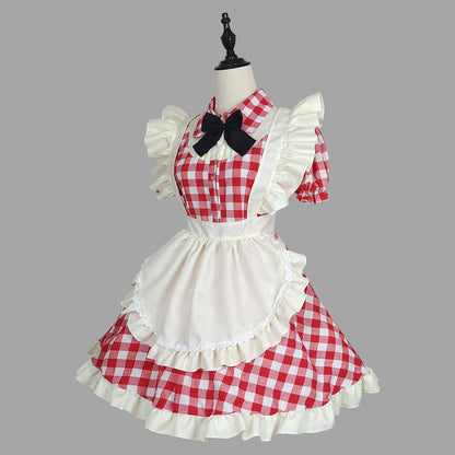 Lolita Maid Costume Cosplay Uniform Dress — scale reference
