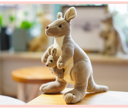 Cute Kangaroo Plush Toy Mother And Child | Magic Stories